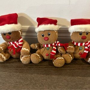 SEARS Christmas Plush Stuffed Beanbag Toy ~ 2004 Ginger Bell
The Gingerbread man